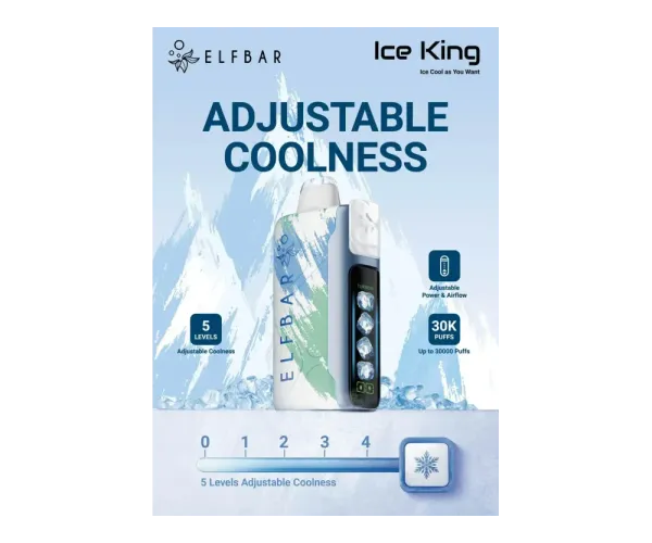 ELF BAR ICE KING 30K – DISPOSABLE POD