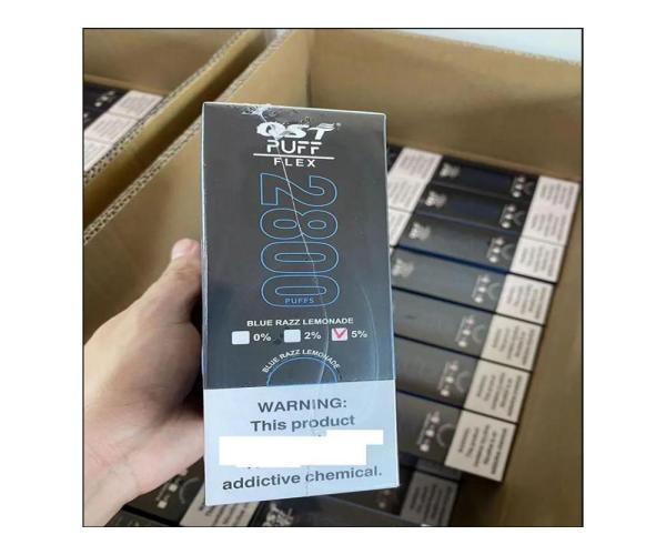 QST Puff Flex 2800 Puffs 0%2%3%5% Nicotine Mesh Coil Best-sold EU countries Disposable Vape